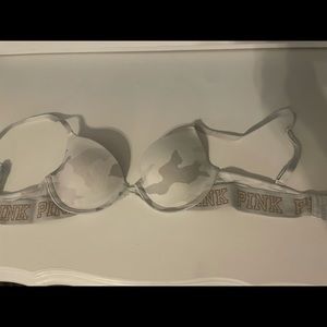 Pink  camo bra